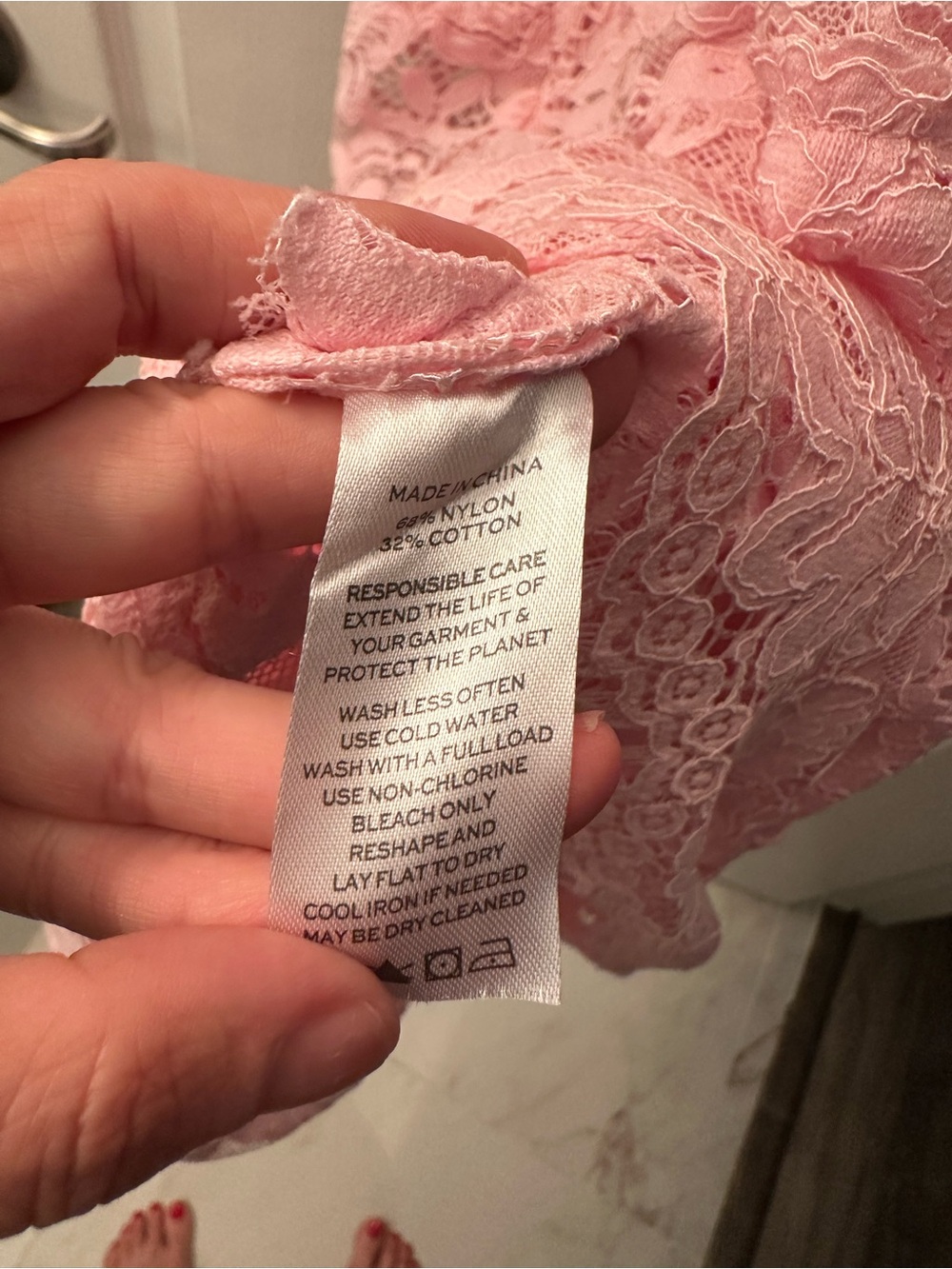 Hill House Pink Lace Ellie Nap Midi Dress L Collectors Edition 2022 - Picture 7 of 8